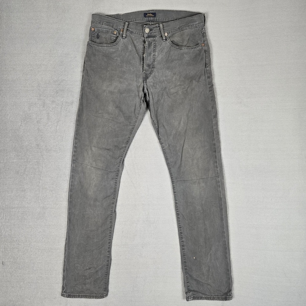 Polo Ralph Lauren Jeans Mens 32x33 Sullivan Slim Cotton Denim Fit Mid Rise *READ